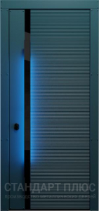 Стальная дверь Дверь модерн №8 с отделкой МДФ ПВХ