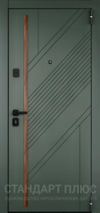Стальная дверь Дверь модерн №13 с отделкой МДФ ПВХ
